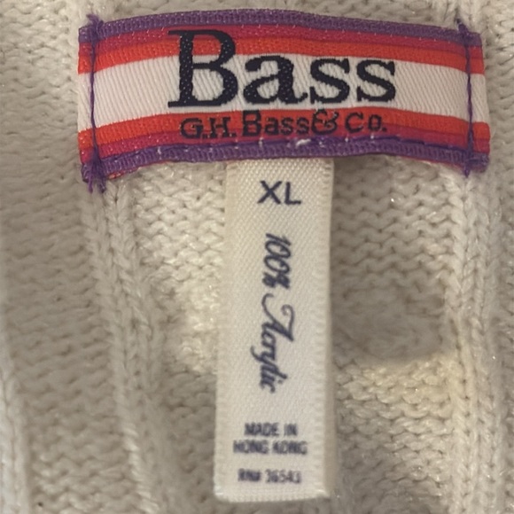 BASS WOMENS SWEATER SIZE XL EUC - Picture 5 of 6